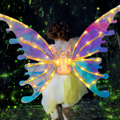 Glowing LED Butterfly Fairy Wings