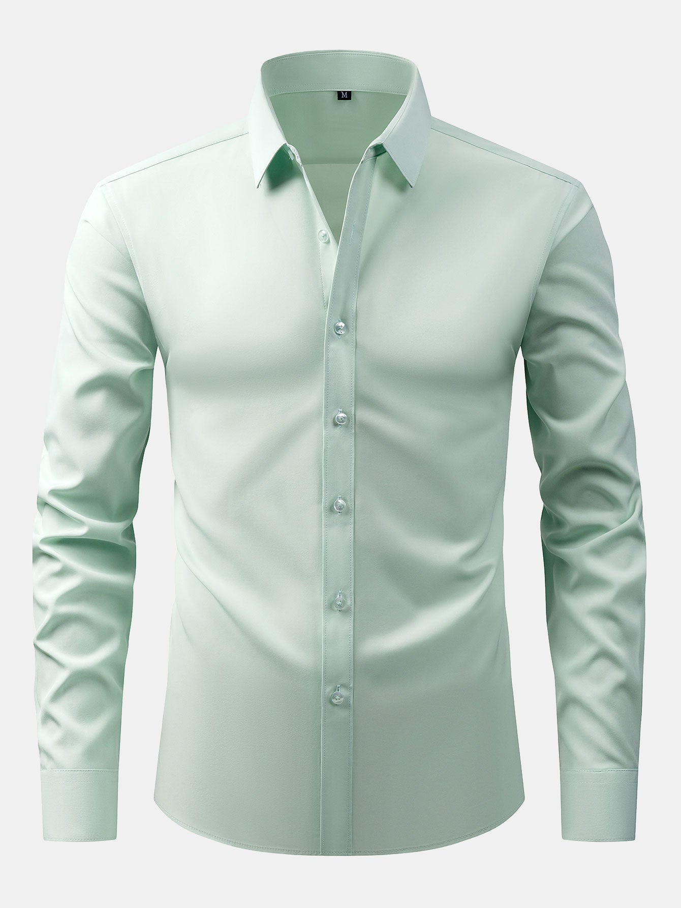 3 Pieces Long Sleeve Button Up Dress Shirt
