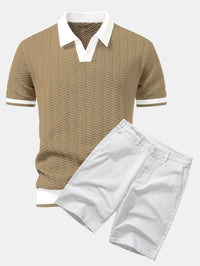 tan & white