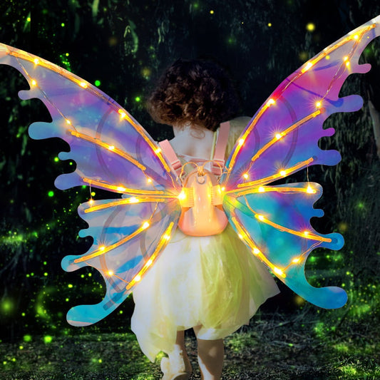 Glowing LED Butterfly Fairy Wings